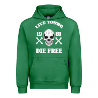 Emerald Live Young Die Free Urban Hoodie - Bettercallsaul