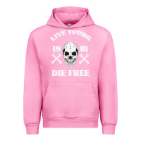 Fuchsia Pink Live Young Die Free Urban Hoodie - Bettercallsaul