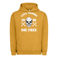 Pigment Peanut Butter Live Young Die Free Urban Hoodie - Bettercallsaul