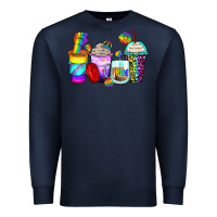 Navy pride coffee cups Premium Sweatshirt - Zillion Design Studio