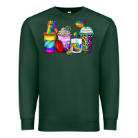 Sports Green pride coffee cups Premium Sweatshirt - Zillion Design Studio