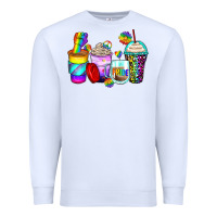 White pride coffee cups Premium Sweatshirt - Zillion Design Studio