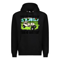 Black they see me rollin' they hattin' Premium Hoodie - Artiststas