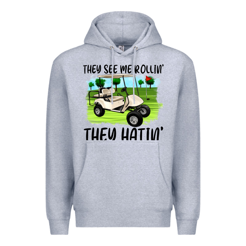 They See Me Rollin' They Hattin' Premium Hoodie by Artiststas | Teevron
