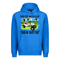 True Royal they see me rollin' they hattin' Premium Hoodie - Artiststas