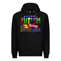 Black autism is my superpower Premium Hoodie - AdoDesignShop