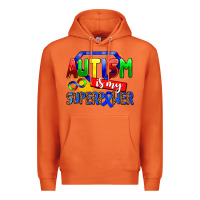 Carrot autism is my superpower Premium Hoodie - AdoDesignShop