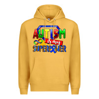 Mustard autism is my superpower Premium Hoodie - AdoDesignShop