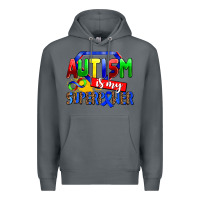 Rock autism is my superpower Premium Hoodie - AdoDesignShop