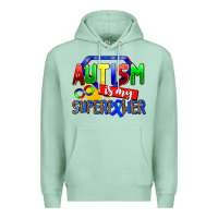 Autism Is My Superpower Premium Hoodie | Teevron