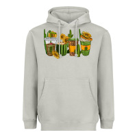 Moon Dust cactus coffee cups Heavyweight Hoodie - texasbilliewilder