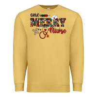 Antique Gold one merry nurse western Premium Sweatshirt - RanaPortraitStore