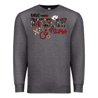 Charcoal Heather one merry nurse western Premium Sweatshirt - RanaPortraitStore