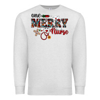 One Merry Nurse Western Premium Sweatshirt | Teevron