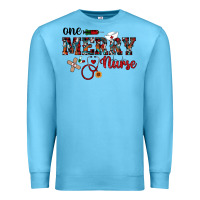 Ocean Blue one merry nurse western Premium Sweatshirt - RanaPortraitStore