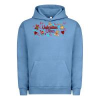 Pigment Pebble Blue love vibes and valentines Urban Hoodie - AdoDesignShop