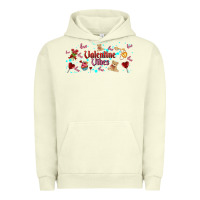 Pigment Pistachio love vibes and valentines Urban Hoodie - AdoDesignShop