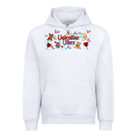 White love vibes and valentines Urban Hoodie - AdoDesignShop