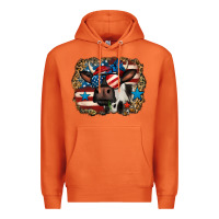 Carrot 4th of july cow Premium Hoodie - Jasminsmagicworld