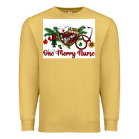 Antique Gold one merry nurse Premium Sweatshirt - RanaPortraitStore