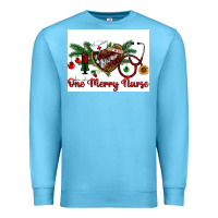 Ocean Blue one merry nurse Premium Sweatshirt - RanaPortraitStore