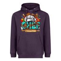 Plum chef Heavyweight Hoodie - texasbilliewilder