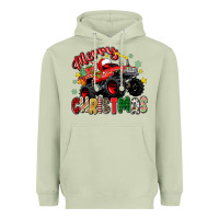 Matcha merry christmas truck Heavyweight Hoodie - Zillion Design Studio