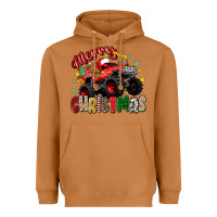 Meerkat merry christmas truck Heavyweight Hoodie - Zillion Design Studio