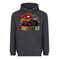 Smoke merry christmas truck Heavyweight Hoodie - Zillion Design Studio