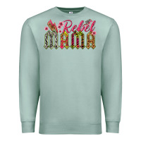 Seafoam rebel mama Premium Sweatshirt - texasbilliewilder