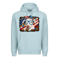 Blue Mist 4th of july baby sheep Premium Hoodie - Jasminsmagicworld