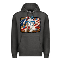 Charcoal Heather 4th of july baby sheep Premium Hoodie - Jasminsmagicworld