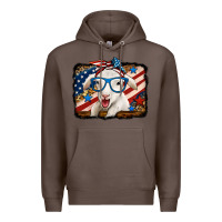Coffee 4th of july baby sheep Premium Hoodie - Jasminsmagicworld