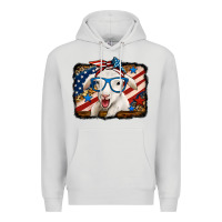 Dove Grey 4th of july baby sheep Premium Hoodie - Jasminsmagicworld