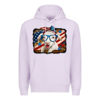 Lilac 4th of july baby sheep Premium Hoodie - Jasminsmagicworld