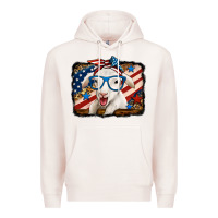 Pale Pink 4th of july baby sheep Premium Hoodie - Jasminsmagicworld