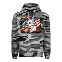 Slate Camo 4th of july baby sheep Premium Hoodie - Jasminsmagicworld