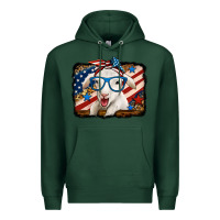 Sports Green 4th of july baby sheep Premium Hoodie - Jasminsmagicworld