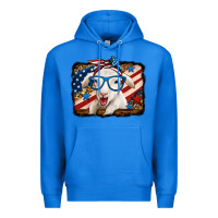 True Royal 4th of july baby sheep Premium Hoodie - Jasminsmagicworld