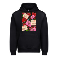 Black love letters with roses  air Urban Hoodie - AdoDesignShop