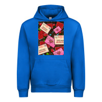 Cobalt love letters with roses  air Urban Hoodie - AdoDesignShop
