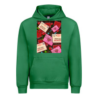 Emerald love letters with roses  air Urban Hoodie - AdoDesignShop