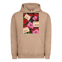 Pigment Burro love letters with roses  air Urban Hoodie - AdoDesignShop