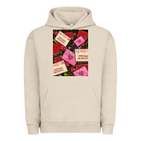 Pigment French Oak love letters with roses  air Urban Hoodie - AdoDesignShop