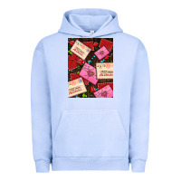 Pigment Grape Ice love letters with roses  air Urban Hoodie - AdoDesignShop