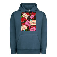 Pigment Midnight Navy love letters with roses  air Urban Hoodie - AdoDesignShop