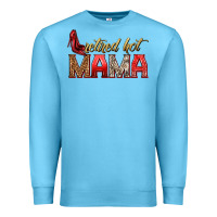 Ocean Blue retired hot mama Premium Sweatshirt - texasbilliewilder