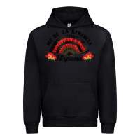 Black me de la herencia hispana hand fan Urban Hoodie - BundleAndBundleShop