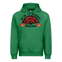 Emerald me de la herencia hispana hand fan Urban Hoodie - BundleAndBundleShop