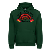 Forest Green me de la herencia hispana hand fan Urban Hoodie - BundleAndBundleShop